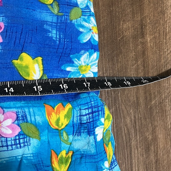 Vintage Jams World Sleeveless Aloha Floral Dress Size Small With Pockets - Picture 4 of 7